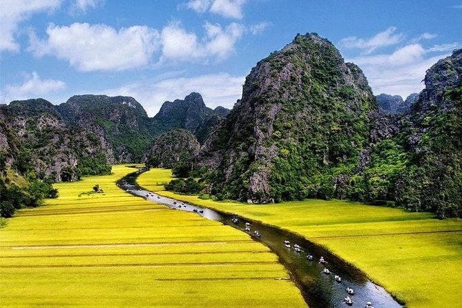 Luxury Hoa Lu - Tam Coc 1 Day Tour From Hanoi - By Limousine & Small Group - Cycling through villages and rice fields