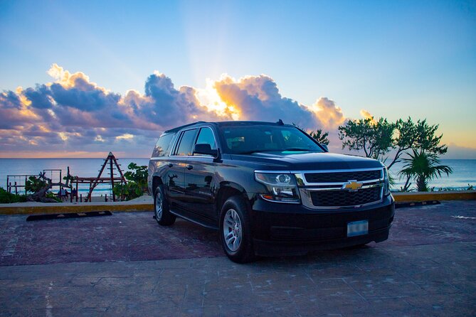 Luxury SUV arrivals from Cancun Airport one way - The SUV, comfort, and small extras
