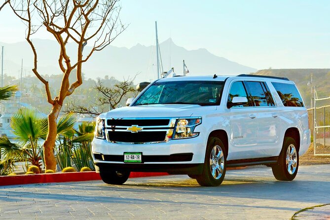 Luxury SUV One Way Airport Private Service Only Arrival - Pacifico, Puerto Los Cabos, and Diamante