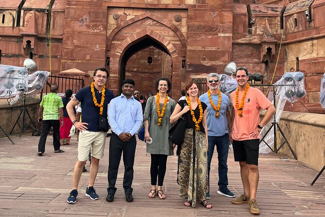 Luxury Taj Mahal Tour by Mercedes - BMW - Audi - Exploring Agra Fort for about two hours