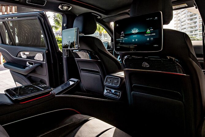 Luxury Transfers in a Mercedes Maybach GLS 600 - Birthday balloons and special requests