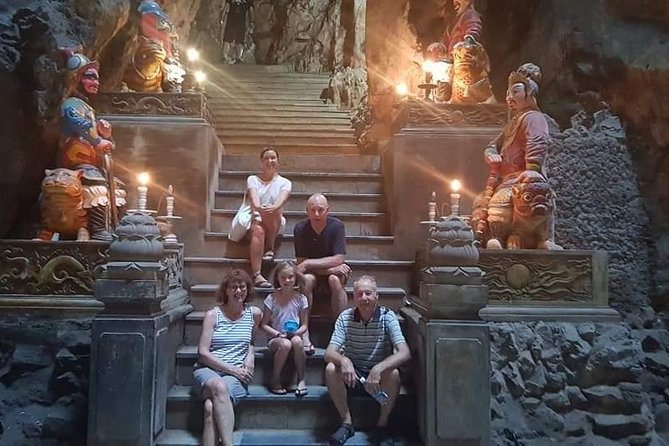 Marble Mountain -Buddha Statue -PeakMonkey Mountain -PRIVATE CAR - Lady Buddha watches over Son Tra Peninsula