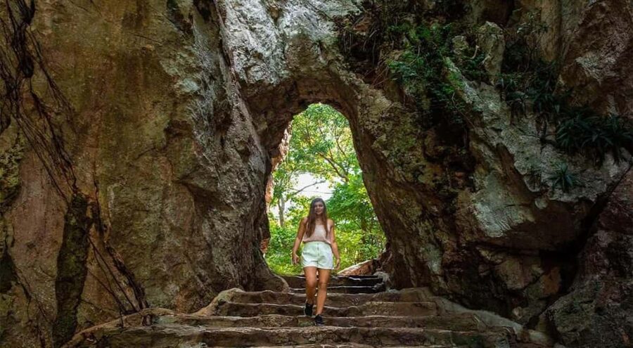 Marble Mountains - Golden Bridge - BaNa Hills by Private Car - Marble Mountains, caves, steps, and quiet shrines