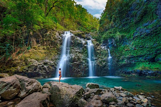 Maui: Famous Road to Hana Waterfalls and Lunch by Mercedes Van - Waterfalls, short walks, and changing conditions