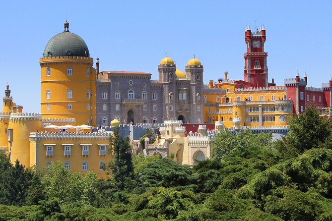Medieval Vila de Sintra Tour from Lisbon in Mercedes de Luxo - Queluz Palace and gardens: an elegant first stop