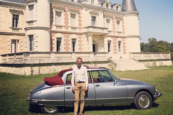 Médoc luxury wine tour aboard a Citroën DS Limousine Convertible - Full-day Médoc: Mouton-Rothschild, Lafite, and Latour