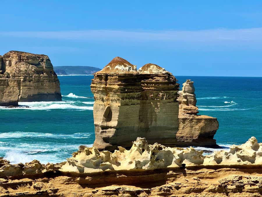 Melbourne Great Ocean Road Benz SmallGroup&LuxCoach BigGroup - Apollo Bay at midday