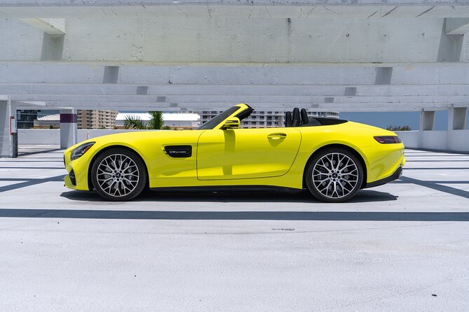 Mercedes Benz AMG GT - Supercar Driving Experience Tour in Miami, FL - Miami Beach as the setting