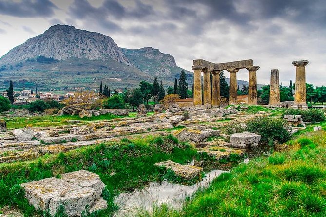 Mercedes Private Tour Corinth Canal-Ancient Nemea & Wine Tasting - Ancient Corinth and the route toward Nemea