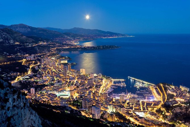 Monaco and Monte-Carlo by Night with Private Driver/Guide - From Nice to Monaco along the Moyenne Corniche