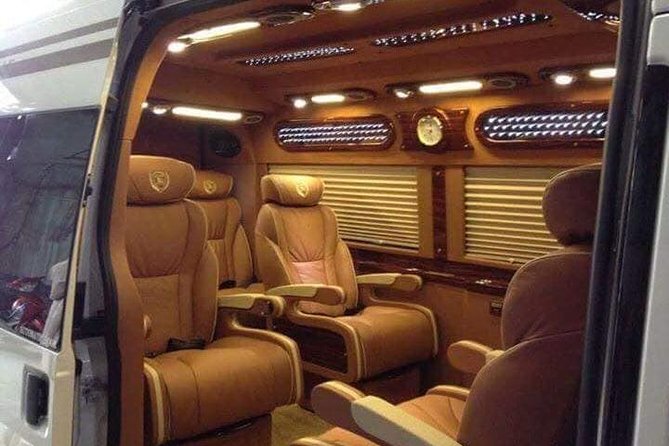 Morning Eco Sapa Bus limousine D-car 8-seat depart from Hanoi Old Quarter - Arriving in Sapa between 12:15 and 12:30