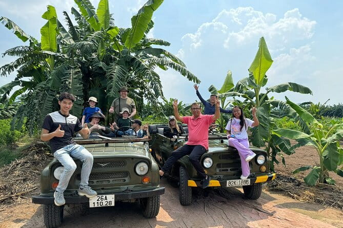 Ninh Binh Army Jeep see Highlight Start From Hanoi By Limousine - Coi Khue and Ninh Hai village life