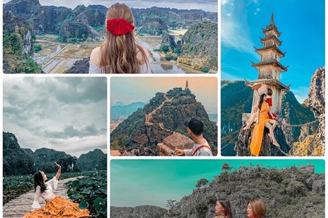 Ninh Binh Day Tour Tam Coc Mua Cave Hoa Lu Buffet Lunch Limousine - Hoa Lu and the temples of Dinh and Le