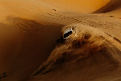 Noble Evening Desert Safari & Dinner Private Car Up to 6 Guests