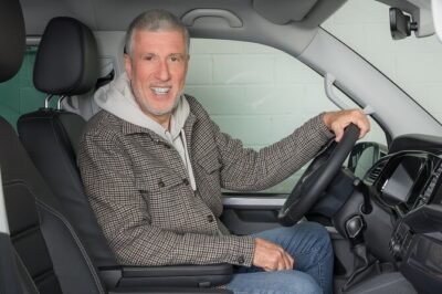 On tour with a friend and his luxury van