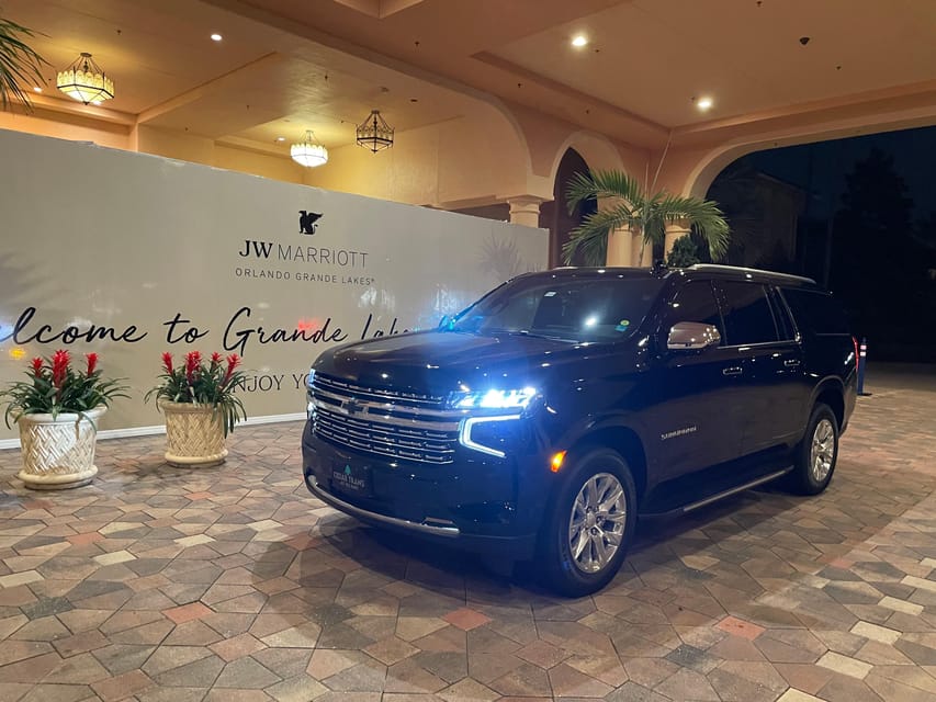 Orlando: MCO Airport - Disney Resorts Luxury Transfer - Car seats make a real difference for families