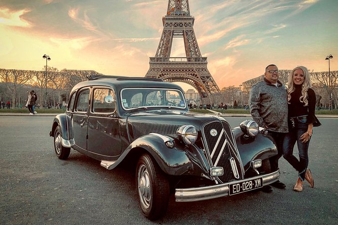 Paris Private Guided Tour in a Vintage Car with Driver - Eiffel Tower and the Arc de Triomphe