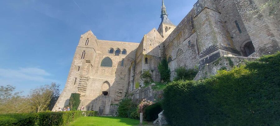 Paris to Mont Saint-Michel Day Trip in luxury van Live Guide - Inside the Abbey of Mont Saint-Michel