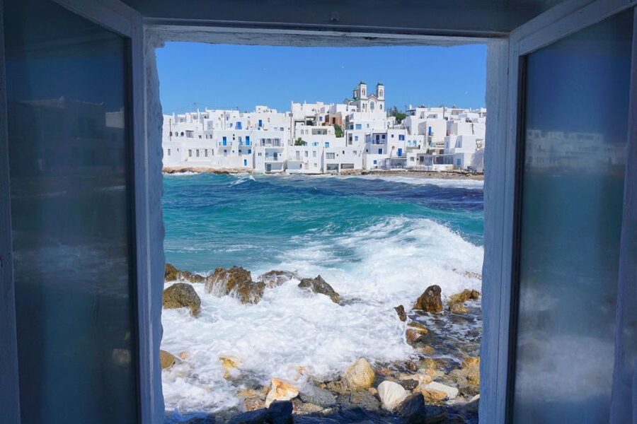 Paros: Exclusive Sunset Highlights Tour by Luxury Minivan - Piso Livadi and Alyki: short harbor stops