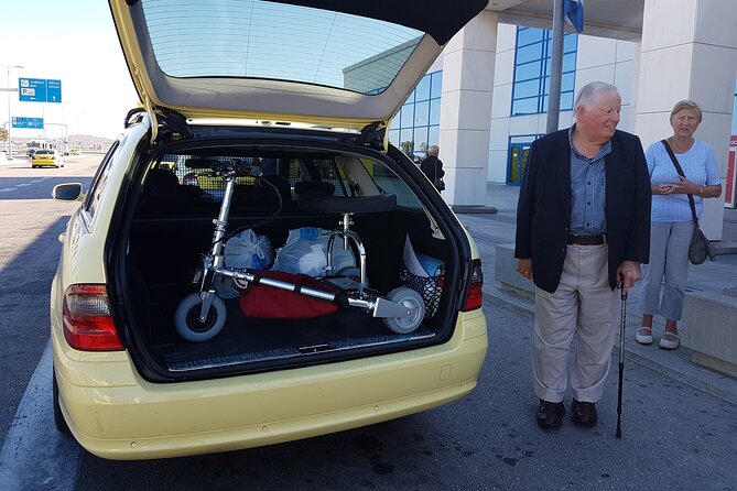 Piraeus Port & Marriott Transfer to Airport by Mercedes-Benz E Class Wagon - A better fit for cruise passengers
