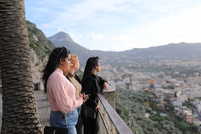 Pompeii, Amalfi Coast Day Trip from Rome by Luxury Car and Van - Amalfi town and three and a half hours of choice