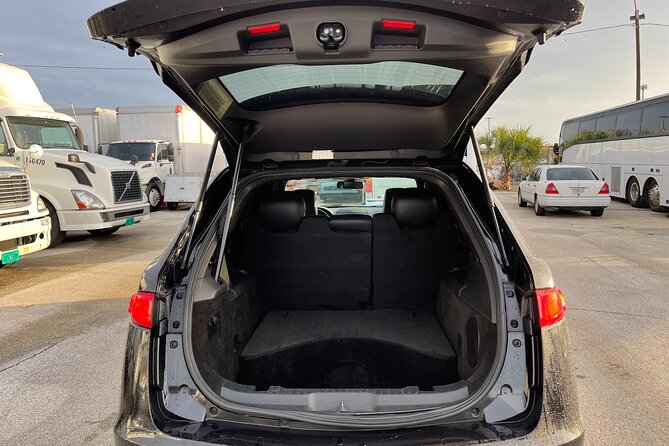 Port Canaveral to Orlando Airport MCO Luxury Sedan - What the $155 group price really buys you
