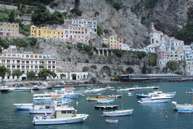 Positano, Amalfi and Ravello by Mercedes Van from Naples - What the schedule really gives you