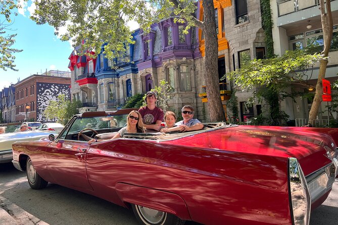 PRIVATE 3-hour COMPLETE tour of Montréal in convertible Cadillac - Schwartz’s Deli and Montréal’s smoked-meat tradition