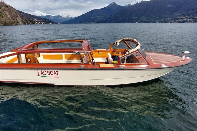 Private Boat Tour on Lake Como with Venetian Limousine - Key points to know before you book