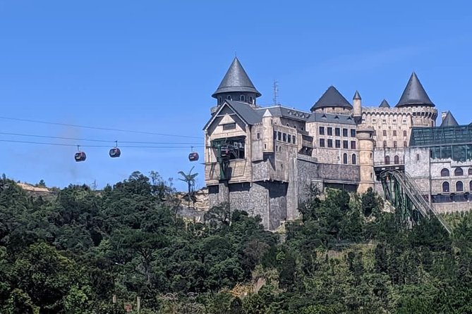 Private Car Da Nang/Hoi An To Golden Brigde with English Driver - French Village, Linh Ung Pagoda, gardens, and Fantasy Park