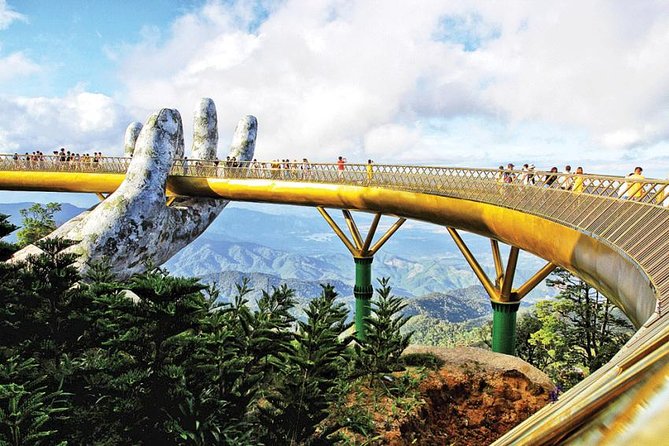 Private car from Hoi An to Golden Bridge &Marble Mountain & back - Key points to know