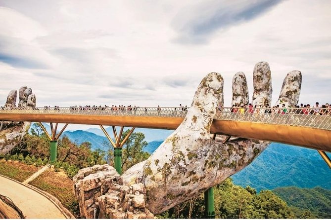 Private car from Hoi An to Golden Bridge &Marble Mountain & back - What the $43 price really covers