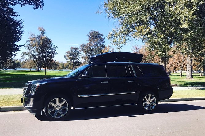 Private Car Service from Denver Int'l Airport (DEN) to Vail or Beaver Creek - Families, service animals, and ski gear