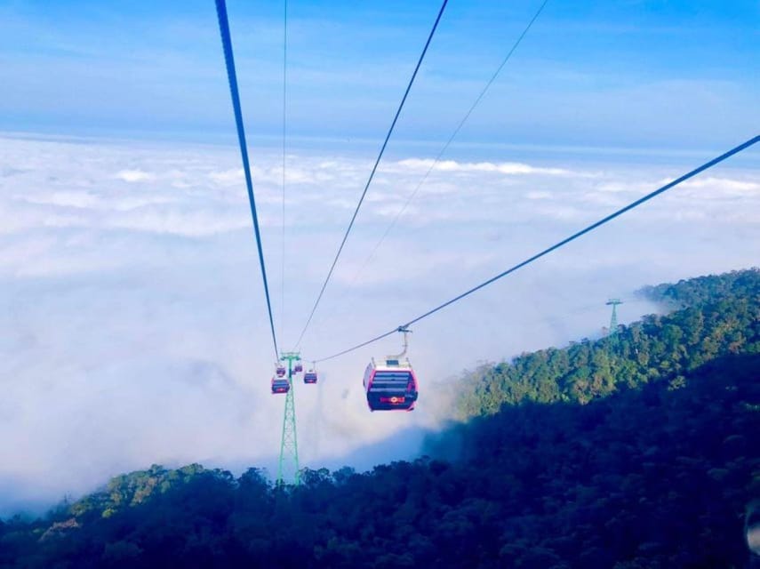 Private Car To BaNa Hills-Golden Bridge From Hoi An/Da Nang - Lava Train and the second half of the day