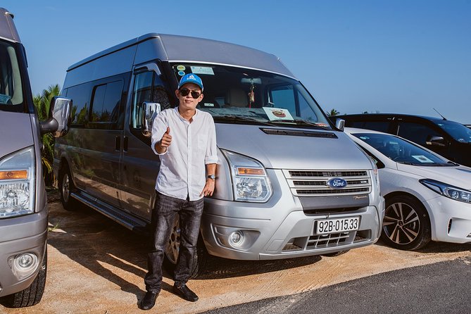Private car transfer from Hue to Da nang or Hoi An via Hai van Pass - Tho Quang fishing village in Da Nang