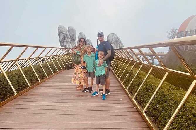Private Car Transfer to Visit Golden Bridge Ba Na Hills & My Son Holyland - Riding the Ba Na Hills cable car
