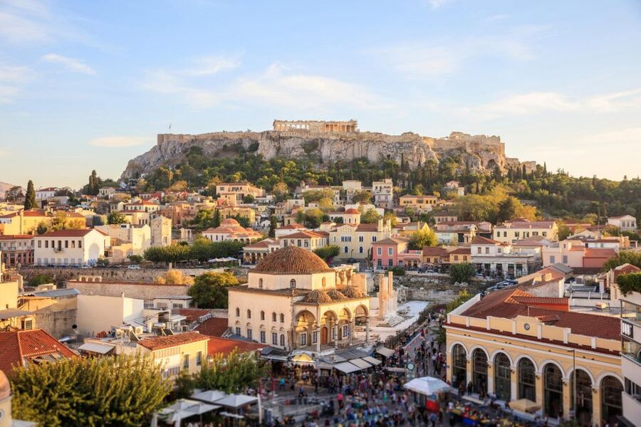 "Private City Tour of Athens" - Olympian Zeus, Hadrian, and the royal center