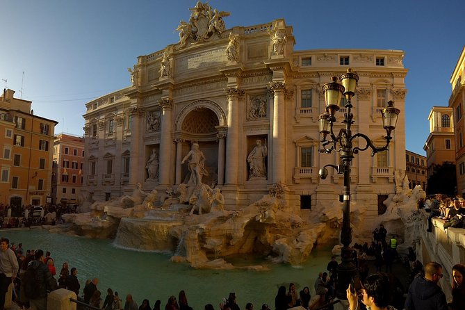 Private DayTour of Rome from Civitavecchia port van Mercedes V class - Castel Sant’Angelo and Piazza di Spagna add two different views of Rome