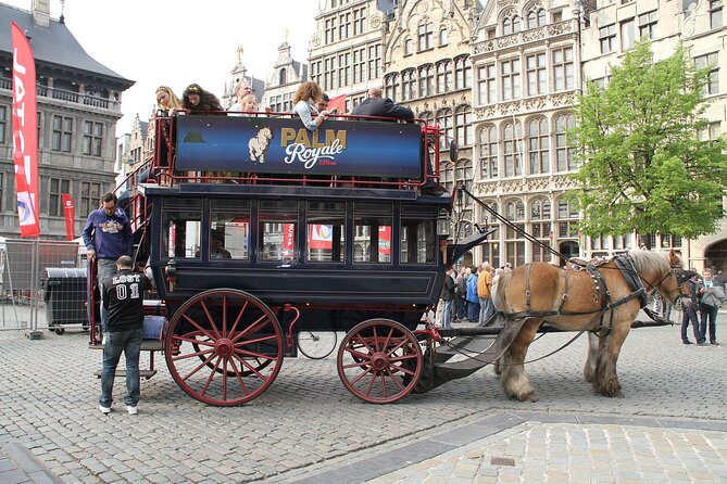 Private Departure Transfer from Antwerp to Brussels By luxury car - Inside the luxury car for the 40 to 60 minute ride