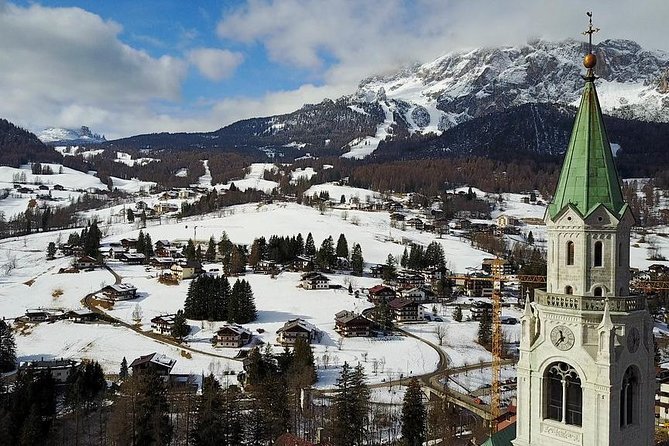 Private Dolomites Day Trip from Venice by Mercedes Van - Cortina d’Ampezzo, the polished mountain base