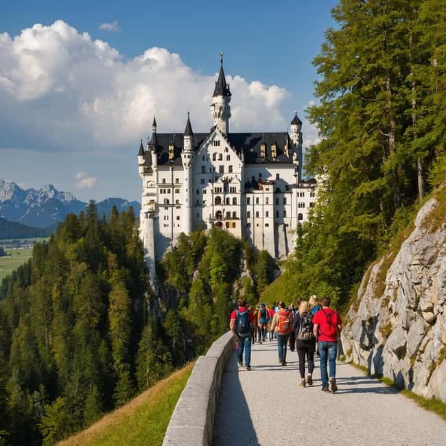 Private driver: Munich to Neuschwanstein Castle - The ride from Munich to Neuschwanstein