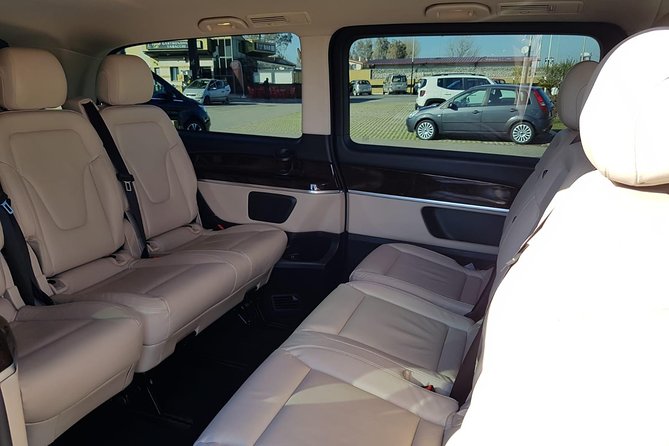 Private Fiumicino Airport Transfer to Rome: Luxury Chauffeur Van - Key points to know before booking