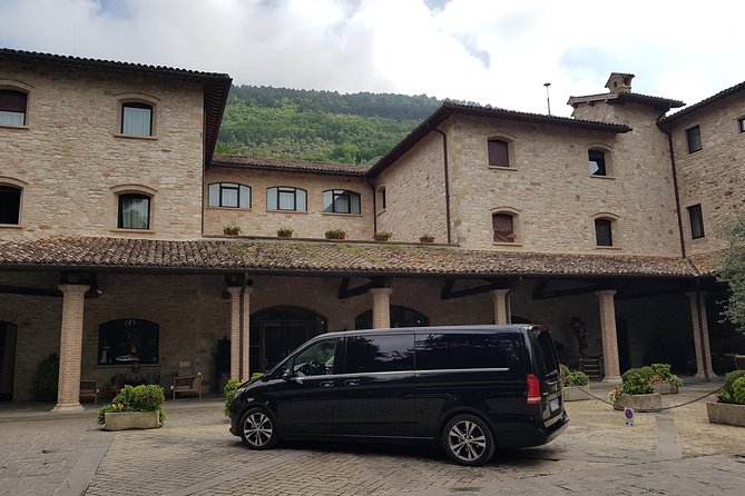 Private Fiumicino Airport Transfer to Rome: Luxury Chauffeur Van - The waiting-time rule is the key detail