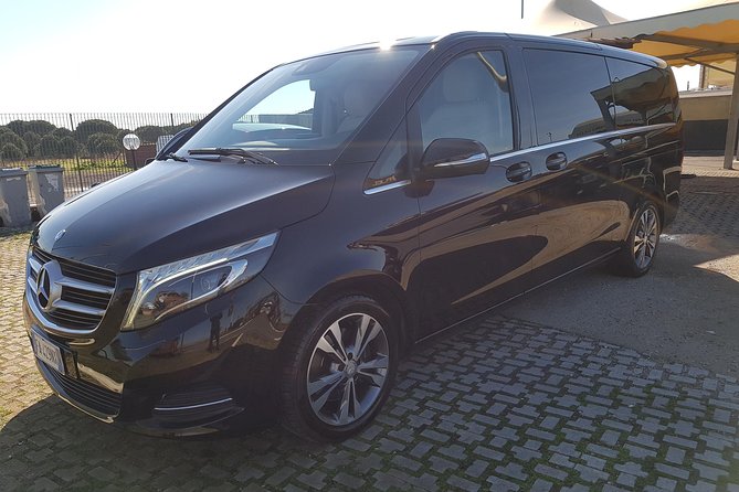 Private Fiumicino Airport Transfer to Rome: Luxury Chauffeur Van - Choosing the right vehicle for your group