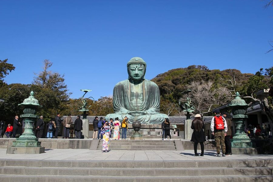 Private Kamakura & Yokohama Tour- English Speaking Chauffeur - Hase-dera and the Kannon tradition