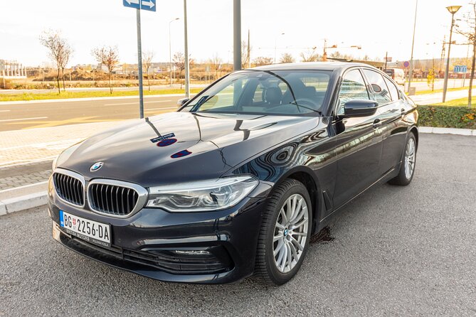 Private Limo Transfer from Beograd Airport to Belgrade downtown - Luggage help and hotel drop-off