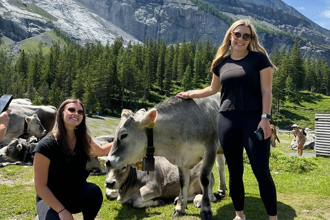 Private Luxury Car Tour to Blausee & Oeschinen Lake, Switzerland - A flexible day, with Lake Thun castles as an option