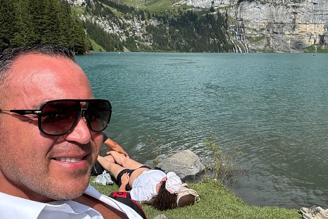 Private Luxury Car Tour to Blausee & Oeschinen Lake, Switzerland - Oeschinen Lake: cable car, alpine path, and open views