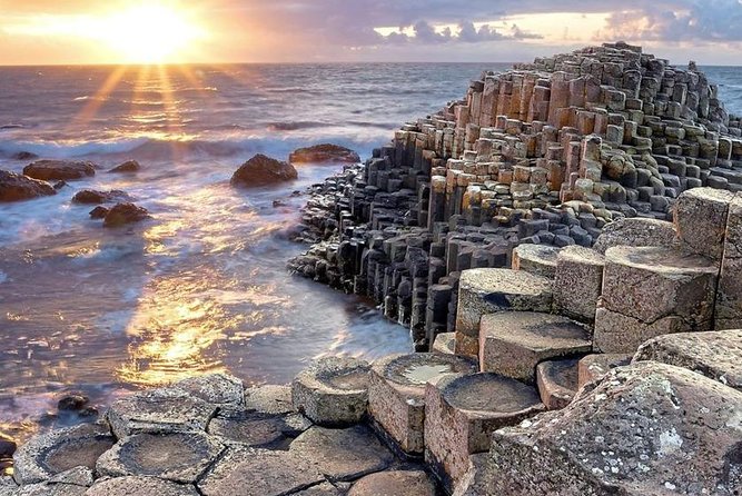 Private Luxury Mercedes Rope Bridge Giants Causeway Coastal Tour - Dunluce Castle and the north coast ruins