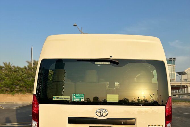 Private Mini Bus Rental With Driver In Dubai - A private minibus built around your day